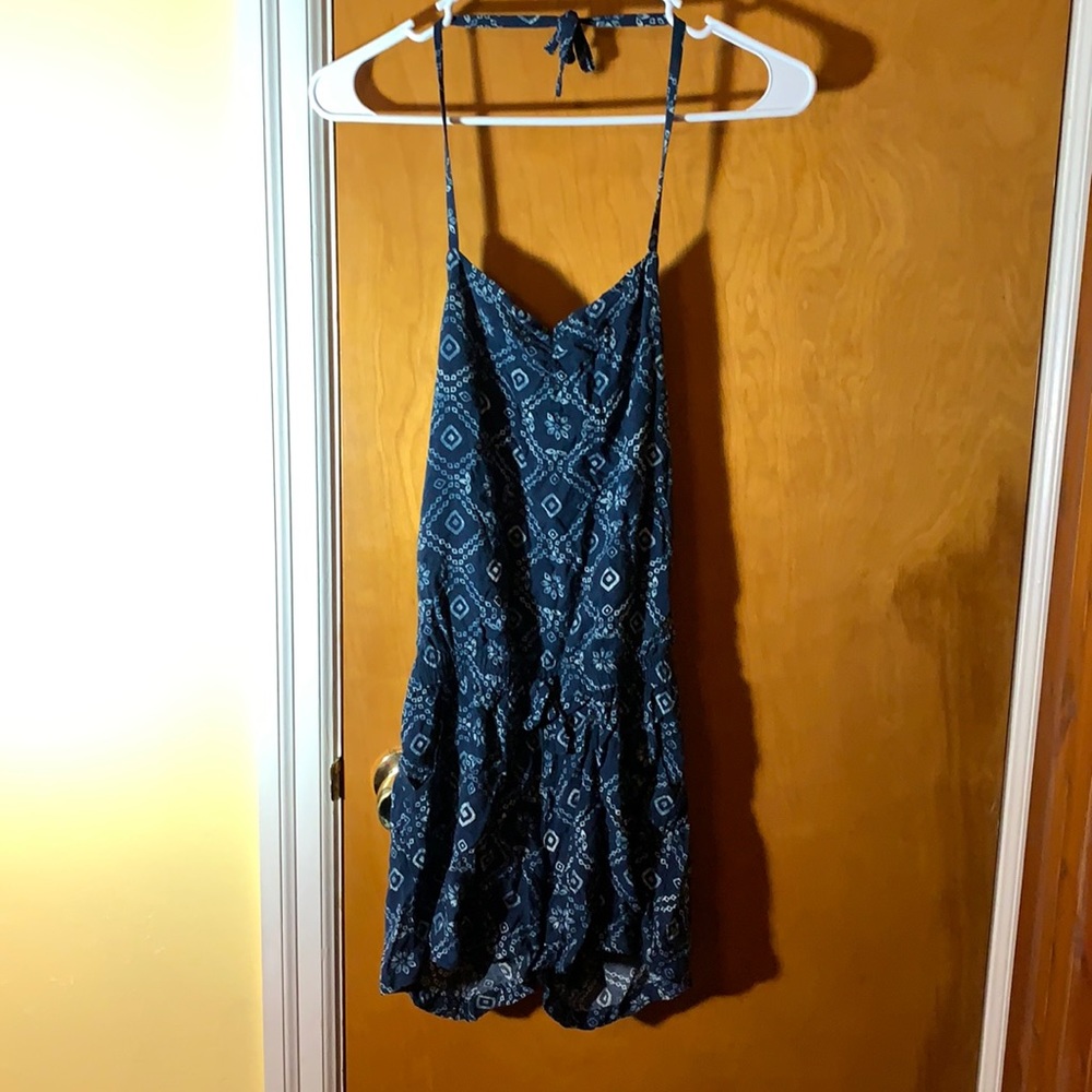 Blue romper